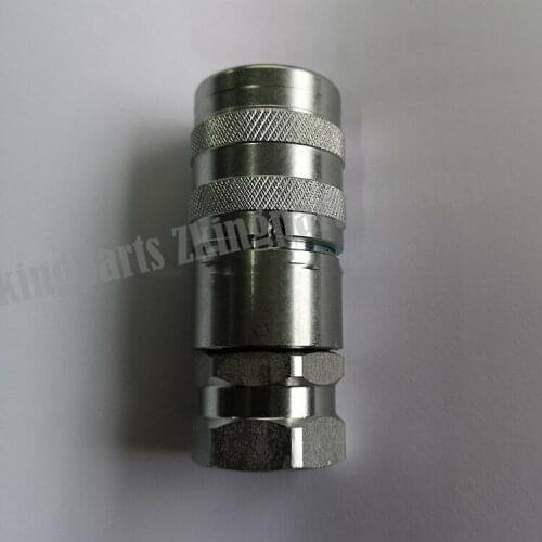 Hydraulic Male Flat Face Quick Coupler 6679838 Fit For Bobcat Skid Steer 4BD4FI