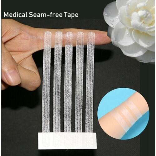 5 Sizes Seam-free Beauty Tape Surgery Postpartum Skin Wound Strip Pull Tight Anti-speed Safety Survival Tape Camping Outrdoor