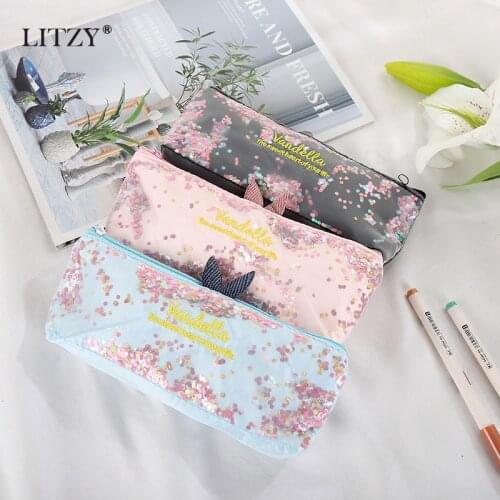 LITZY Zippered Pencil Cases