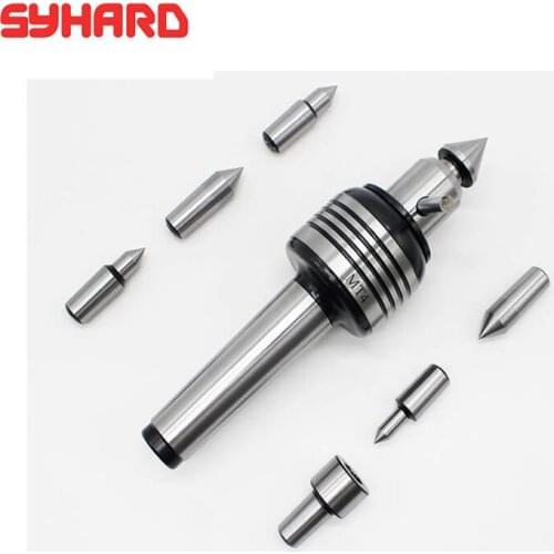 MT2/MT3/MT4/MT5 Assembly Revolve Thimble Milling Rotary Revolving Live Centre top suit can change head multi-function