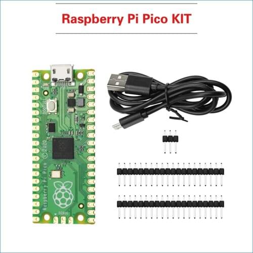 Raspberry Pi Pico Kit Board A Low-Cost High-Performance Microcontroller Board Cortex-M0+ Dual-Core ARM Processor