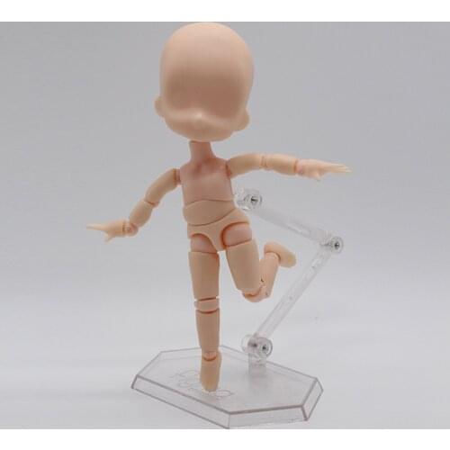 Articulated Movable Body Part Joints DIY Making f For 14cm OB11 Doll Kid Body Painting Models Gift