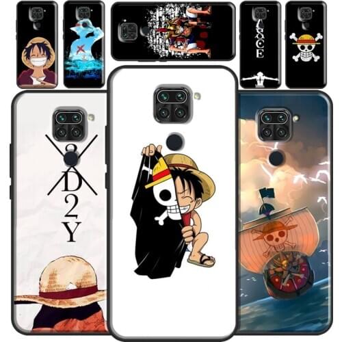 Japanese Manga One Piece Luffy Case For Redmi Note 9 8 Pro Funda For Redmi Note 8T 9S 7 Coque For Redmi 9 A 9C K30 Ultra