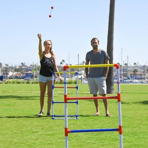 Wholesale Funny Ladder Ball Game Set Golf Throw Game Backyards Toys Adult And Children Outdoor Casual Games Hot Sale