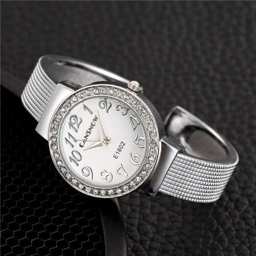 Ladies Dress Watch 2018 New Stytle Bracelet Watches Luxury Small Dial Silver Wristwatch Saat zegarek damski