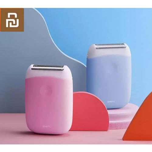 Xiaomi SMATE Body Depilador Female Epilator Women Shaver Hair Removal Lady Shaving Trimmer Face Bikini Legs Portable Electric