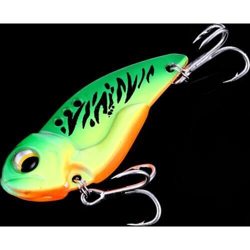 1PCS 3.5CM/7G Isca Artificial Crankbait VIB Metal Lead Fishing Lures Wobblers Sinking Jig Carp Pesca Fishing Tackles