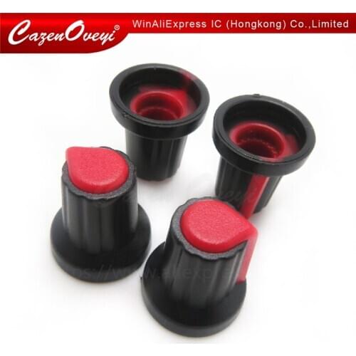 20pcs/lot WH148 knob knob plastic knob AG2 15X17mm type potentiometer power amplifier knob In Stock