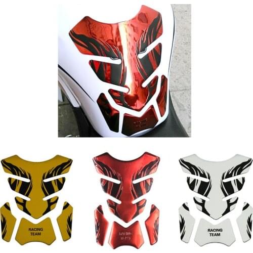 3D Motorcycle Stickers Racing Team Tank Pad Protector Decals For HONDA KAWASAKI BWM YAMAHA SUZUKI KTM