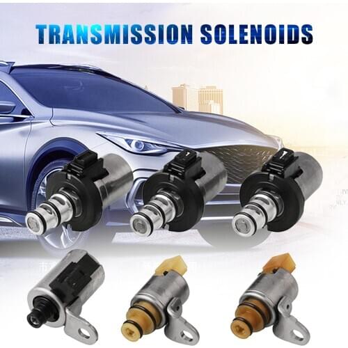 6Pcs Car Practical 5-speed Shift Control Transmission Solenoid Valve Replacement Ford Mazda 4F27-E 4-speed automatic models FNR5
