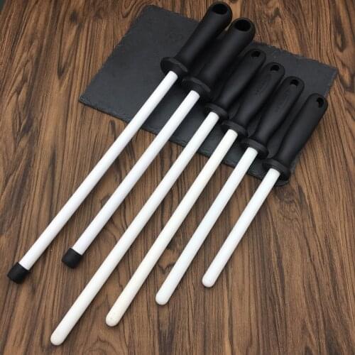6/8/10/12 inch sharpening rod sharpening steel ceramic material sharpener kitchen tools Grinder sharpening system