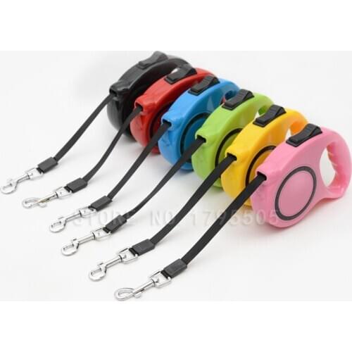 5M 3M Color Automatic Telescopic Traction Rope Dog Fashion Pet Supplies Dogs Cat Accessories Retractable Walking Leads seat belt