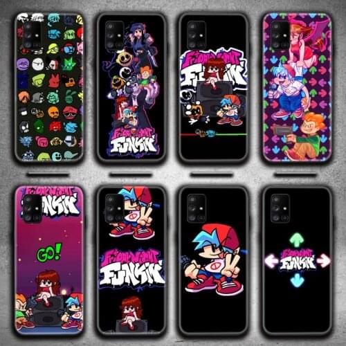 Hot Game Friday Night Funkin Phone Case For Samsung Galaxy A52 A21S A02S A12 A31 A81 A10 A30 A32 A50 A80 A71 A51 5G