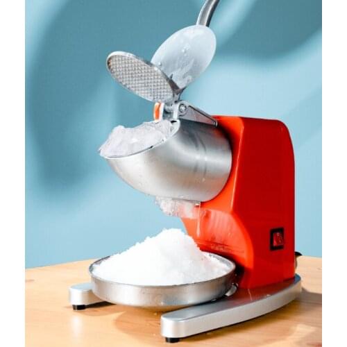 Home and commercial smoothie milk tea shop continuous ice stall small ice machine J03