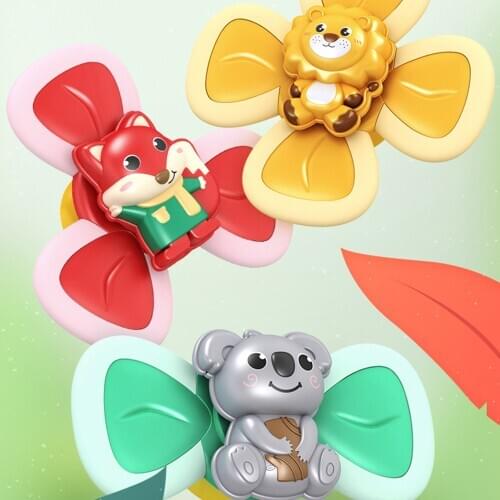 Innovative Baby Toys Sucker Spinning Top Baby Toys Rotating Teething Toy For Intelligence Development Early Education Intensive