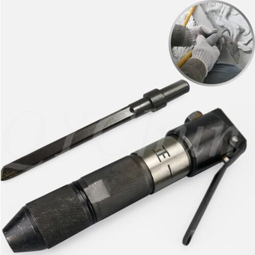 Stone stone carving art pneumatic engraving machine carving pen alloy knife tail chisel trimming and cleaning tool