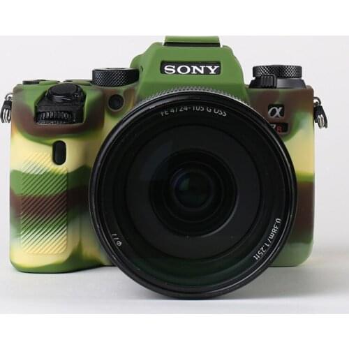 Soft silicone DSLR Camera Case Cover Rubber Armor Case Protectors Protective Skin Bag For A9 II Camera Body