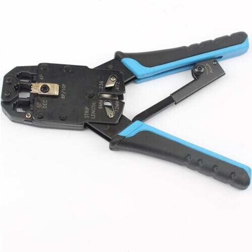 RJ45 Crimper UTP Crimping Tool RJ48 RJ45 RJ12 RJ11 Plier TL-200R