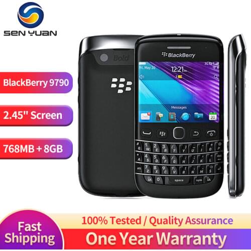 Bold 9790 Original Unlocked Blackberry 9790 Mobile Phone QWERTY Keyboard 3G WIFI GPS 9790 cell phone