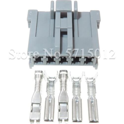 5 Hole 6098-0344 Female Electrical Automotive Wiring Harness Sockets