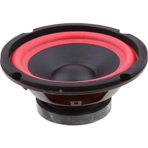Replacement 5" 4Ω 25W Midrange Audio Speaker Stereo Woofer Loudspeaker Horn