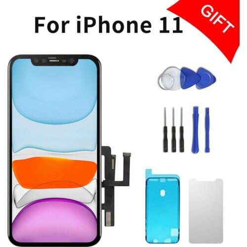 High-quality AAA +++ LCD11 touch screen encoder converter assembly for iPhone 11 LCD, suitable for iPhone11 LCD