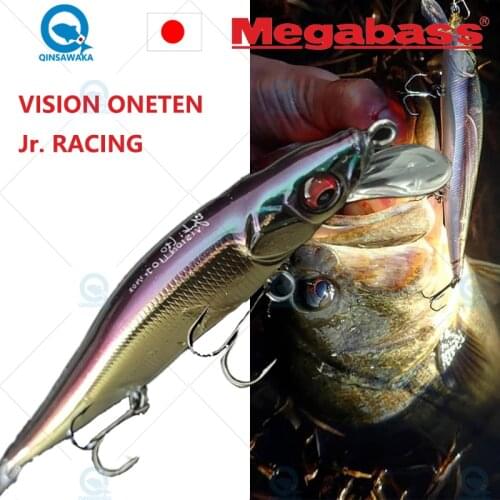 JAPAN Megabass Fishing Lure VISION ONETEN Jr./R+1 Jerkbait Dynamic Saltwater Sea Tackle Mobile Inline Design Magnetic Gravity