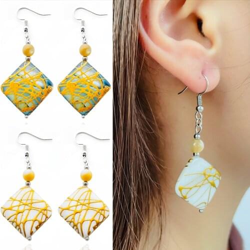 YIHUGMBO Women's Gold Earrings