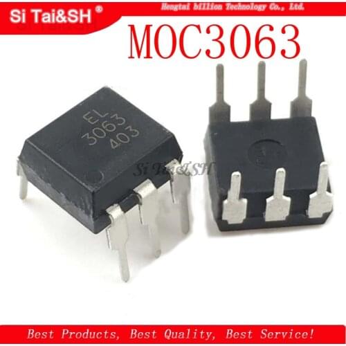 10pcs/lot MOC3063 DIP6 DIP new and original IC