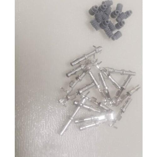 20pcs/lot Terminals(Pin) And Seals For 02E Gearbox Plug 6 Speed DSG Gearbox Valve Body 20 Pin Connector 1J0 927 320 1J0927320