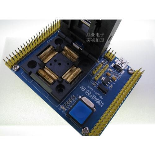 Clamshell STM32 STM32L LQFP100 YAMAICHI IC Burning seat Adapter testing seat Test Socket test bench in stock