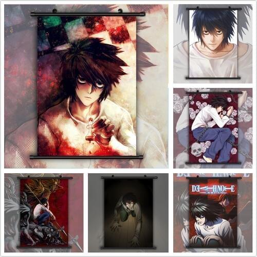 Death Note L Lawliet Anime manga wall Poster Scroll