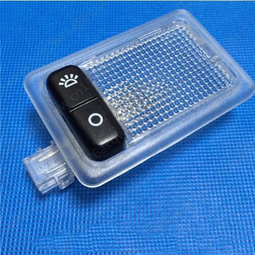 Car Sun visor 2012Fo rdE cos po rt2013 Makeup light Indoor reading light Makeup mirror decorative small lamp Inner lampshade