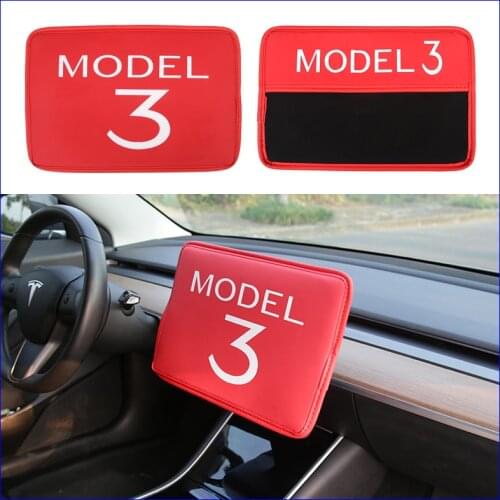 Central control navigation screen heat insulation protective cover screen scratch-resistant dust cover for Tesla model 3