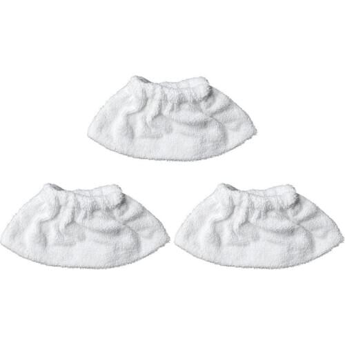 Hot TOD-3Pcs Cotton Brush Head Cover for KARCHER SC2 SC3 SC4 SC5 Steam Cleaner Part Accessories
