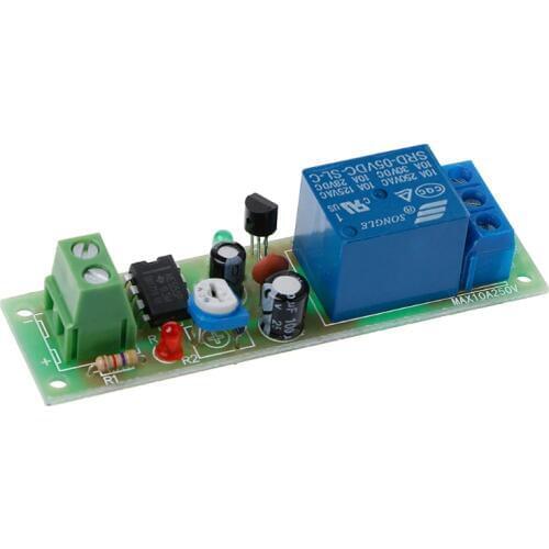 NE555 Relay DC 5V Timer Adjustable Delay Turn Off ON Switch Time Relay Module