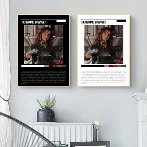 Polaroid Color Palette Movie Posters and Prints Classic Sci-Fi Film Magic Wands Canvas Painting Kids Room Decorative Pictures