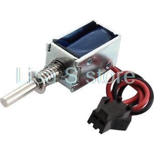 DC 24V 20g/3mm Open Frame Actuator Linear Pull Solenoid Electromagnet