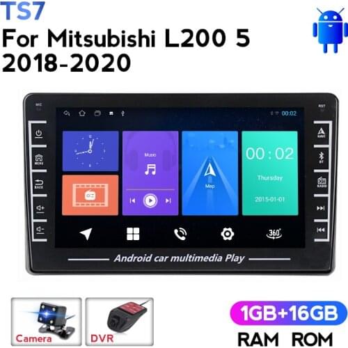 Stereo Headunit for Mitsubishi L200 5 2018 2019 2020 Car Radio Navigation GPS Multimedia Player wifi Touch Screen SWC Recorder