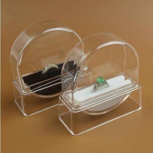 Display Box Jewelry Holder Ankle Storage Boxes Bracelet ring Showcase Clear Bracelet box F20173516