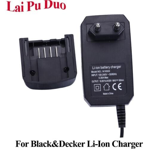 Li-ion Battery Charger For Black&Decker Electric Drill 14.4V 18V 20V Serise Screwdriver Tool Battery Accessory