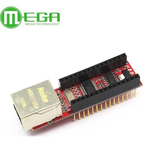 10pcs Nano V3 Ethernet Shield ENC28J60 Microchip HR911105A Ethernet Webserver Board Module for Arduino Nano 3.0