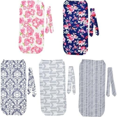 2020 New Newborn Floral Snuggle Swaddle Blanket Baby Boys Girls Sleeping Bag Wrap Headband Cloth 0-3M