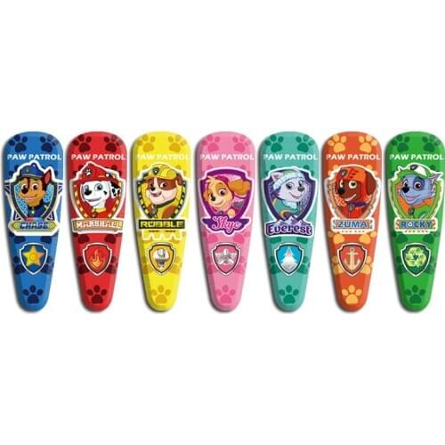 7pcs Rescue Dog Baby Girl Hair Accessories Baby Hair Clips Anime Mighty Pups Baby Accessories Kawaii Hair Accessories