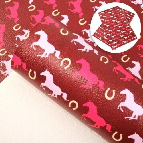 David accessories 20*34CM Cartoon Character Faux Leather Fabric for Bows Synthetic Leather in Crafts DIY Handmade,1Yc10599