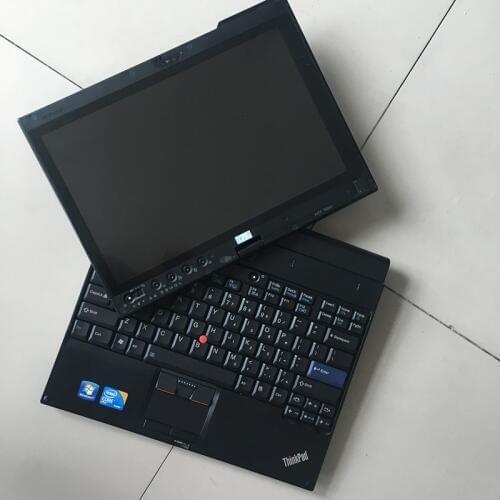 Auto diagnostic laptop thinkpad x201 tablet i7 4g touch screen second hand can choose hdd with battery for mb c4 c5 for bmw