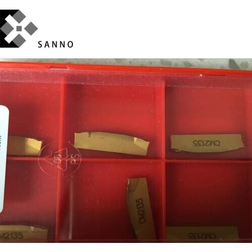 Free shipping! Inexpensive grooving blade tools N123G2-0300-0002-CM 2135 cnc carbide parting & grooving inserts in China