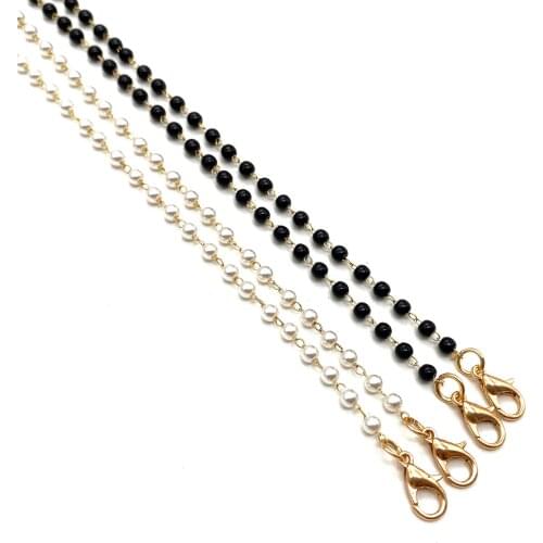 2021 New Sunglasses Masking Chains for Women Metal Crystal Eyeglasses Chains Lanyard Glass 2021 New Fashion Jewelry Wholesale