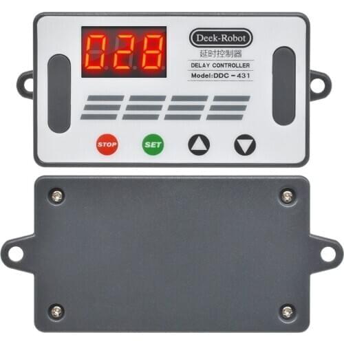 5V 12V 24V Digital Time Relay High Level Trigger Time Delay Relay Cycle Timer Relay Switch Stop Reverse Voltage Protection