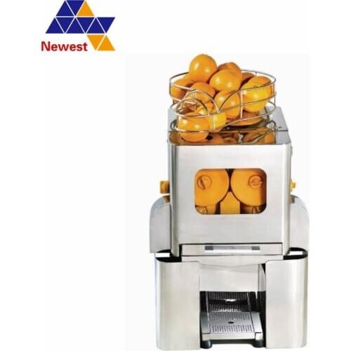 Full stainless steel Counter Top Automatic Electric Orange Juicer Squeezer Extractor Machine free shipping